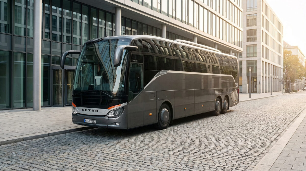 Bus von Busvermietung