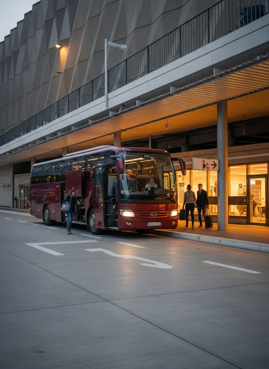 Großer Reisebus